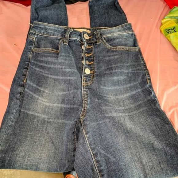 Lot of 8 Women's XS clothing; jeans, legging, Hollister, Abercrombie Aeropostale - Picture 7 of 10